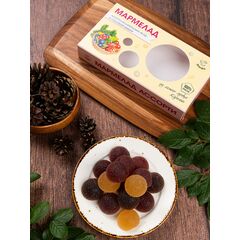 Мармелад Ассорти (из сосновой шишки, из морошки, из черники, из брусники, из лесных ягод) 150 г, фото 