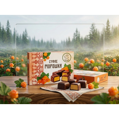 Конфеты суфле Морошка,  130 г, фото 