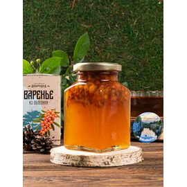 Варенье из Облепихи баночка 300 г в коробочке с магнитиком, фото 