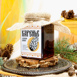 Варенье из Сосновых шишек баночка 300 г Крафт упаковка, фото 