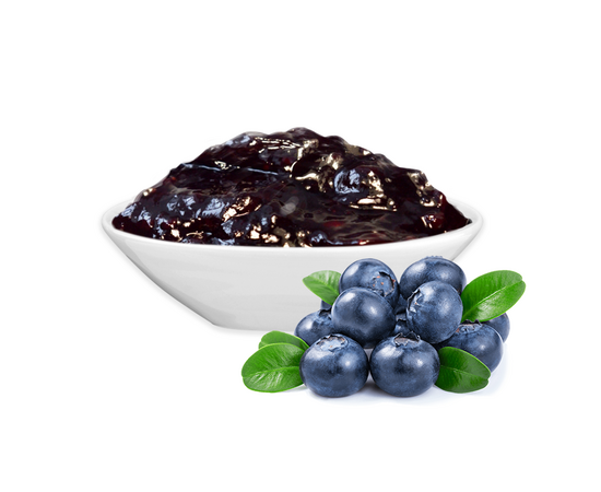 Конфитюр черничный весовой (60% фруктовой части с кусочками ягод), фото 
