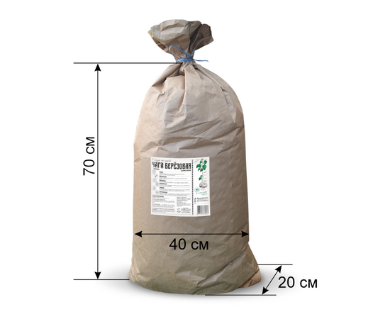 Гриб Чага березовый сушеный 10 кг, фото 