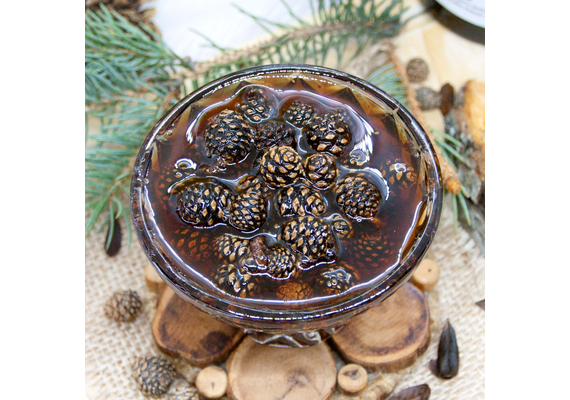 Варенье из Сосновой шишки  500 г Крафт упаковка, фото , изображение 3