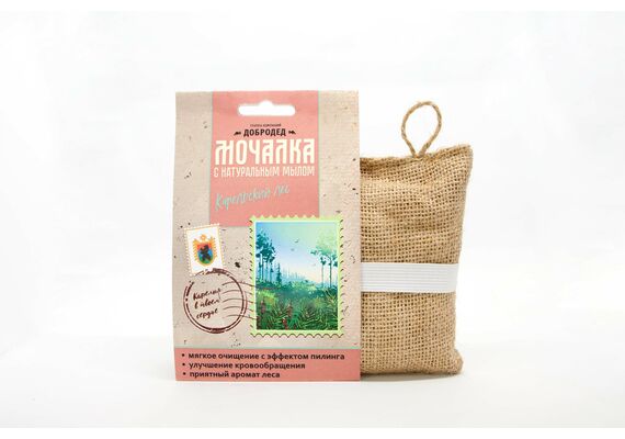 Мочалка с мылом Карельский лес, фото , изображение 5