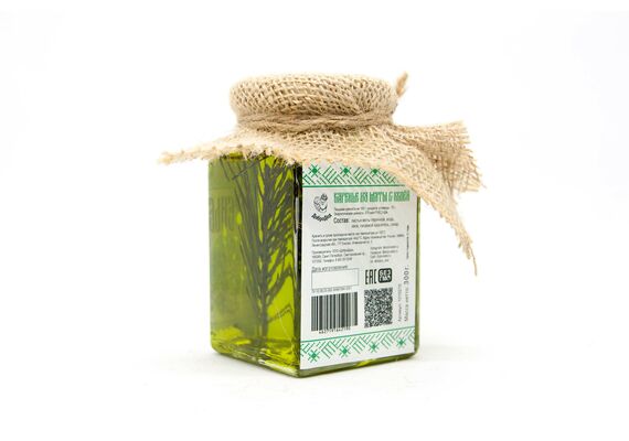 Варенье из Мяты с хвоей баночка 300г Крафт упаковка, фото , изображение 8
