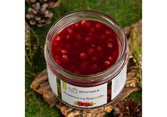 Варенье из брусники без сахара 265 г, фото , изображение 3