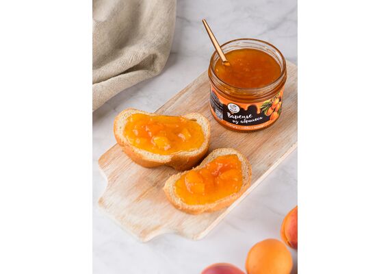 Варенье из абрикоса Классическое, 250 г, фото , изображение 4
