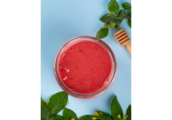 Мед-суфле с земляникой 250 г, фото , изображение 3