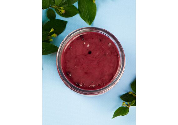 Мед-суфле с черникой 250 г, фото , изображение 3