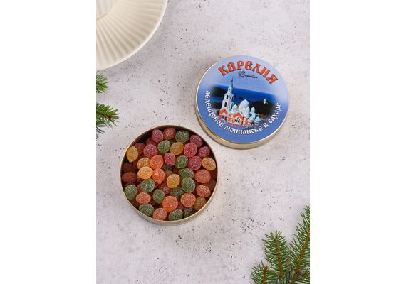 Монпансье леденцовое ассорти цветное (виды Валаама), 80 г, фото , изображение 4