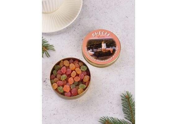 Монпансье леденцовое ассорти цветное (виды Выборга), 80 г, фото , изображение 4