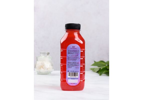 Морс клюквенный 0,5 л, фото , изображение 2