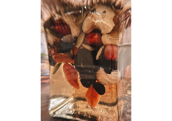 Мед с орехами и карельскими ягодами, 280 г, фото , изображение 2 Мед с орехами и карельскими ягодами, 280 г, фото , изображение 2